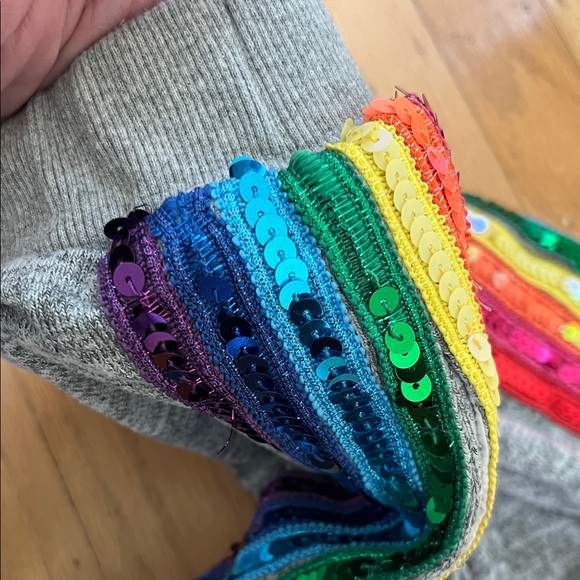 Lola + The Boys Sequin Rainbow Tracksuit - Picture 5 of 6